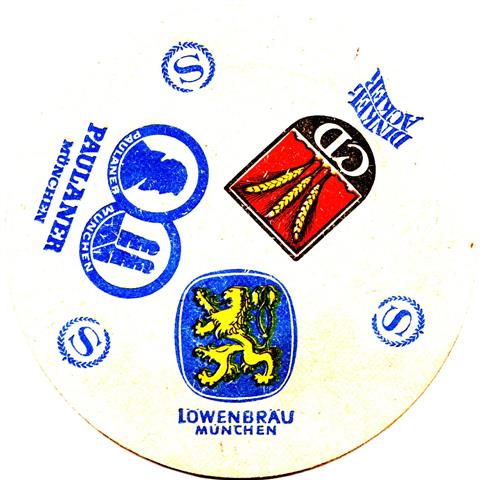 münchen m-by löwen gem rd 7a (215-3 biermarken)